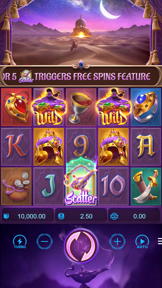 Golden Toad game interface on denis toto mobile platform